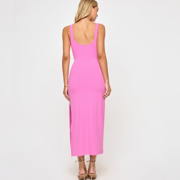 L SPACE Camille Dress Midi pinkish purple - medium - Picture 3 of 8